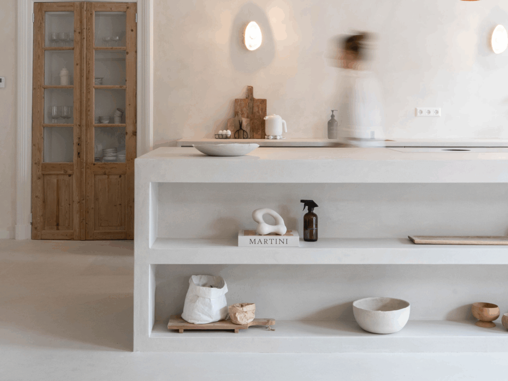 Microcement keuken 