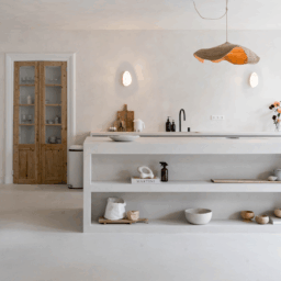 Microcement keuken en vloer